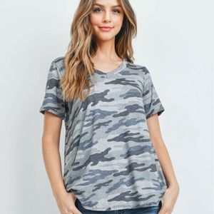S-XL Camo basic tee